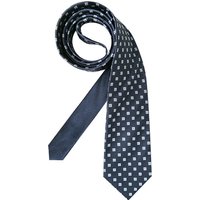 Tommy Hilfiger Herren Krawatte blau Gemustert von Tommy Hilfiger