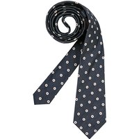 Tommy Hilfiger Herren Krawatte blau Gemustert von Tommy Hilfiger