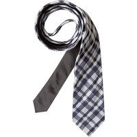 Tommy Hilfiger Herren Krawatte blau mit Karos von Tommy Hilfiger