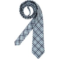 Tommy Hilfiger Herren Krawatte blau mit Karos von Tommy Hilfiger