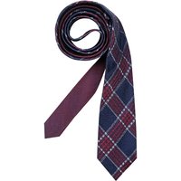 Tommy Hilfiger Herren Krawatte blau mit Karos von Tommy Hilfiger