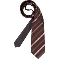 Tommy Hilfiger Herren Krawatte braun College-Streifen von Tommy Hilfiger