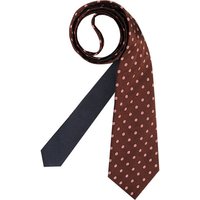 Tommy Hilfiger Herren Krawatte braun Gemustert von Tommy Hilfiger