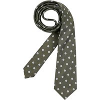Tommy Hilfiger Herren Krawatte grün Gemustert von Tommy Hilfiger