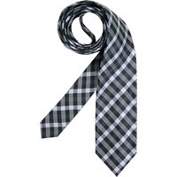 Tommy Hilfiger Herren Krawatte grün mit Karos von Tommy Hilfiger