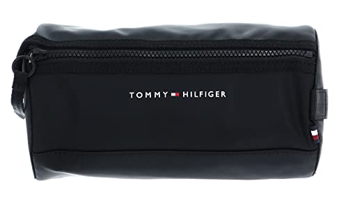 Tommy Hilfiger Herren Kulturbeutel TH Skyline Washbag Nachhaltig, Schwarz (Black), Einheitsgröße von Tommy Hilfiger