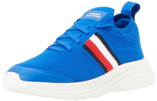 Tommy Hilfiger Herren Runner Sneaker Sportschuhe, Blau (Ultra Blue), 40 von Tommy Hilfiger