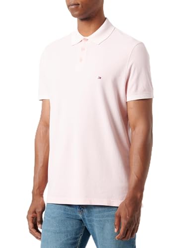 Tommy Hilfiger Herren Mw0Mw34757 Garment DYE REG Polo, Pink (Pink Shade), XS von Tommy Hilfiger