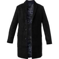 Tommy Hilfiger Herren Mantel schwarz unifarben von Tommy Hilfiger