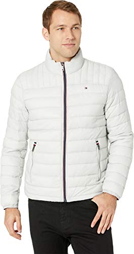 Tommy Hilfiger Herren Men's Water Resistant Ultra Loft Down Alternative Puffer Jacket Daunenalternative Mantel, EIS, XXL von Tommy Hilfiger