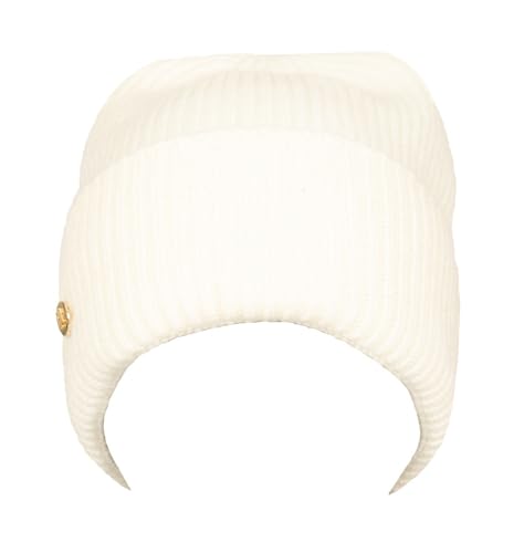 Tommy Hilfiger Herren Mütze mit Umschlag und Logo Artikel AW0AW13820 yh erhöhte Bohne hergestellt in Italien, YBI Ivory, Einheitsgröße von Tommy Hilfiger