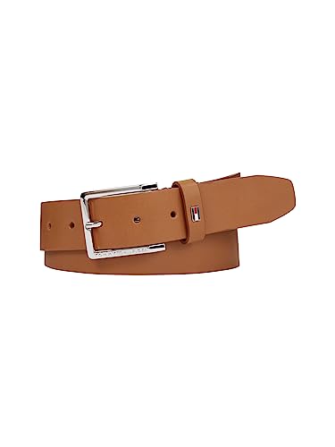 Tommy Hilfiger Herren Gürtel Oliver 3,5 cm Ext Ledergürtel, Braun (Cognac), 80 von Tommy Hilfiger