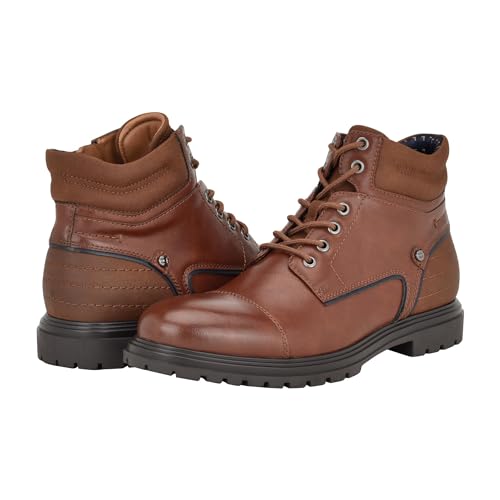 Tommy Hilfiger Herren Oregon Boot, Cognac, 43 EU von Tommy Hilfiger