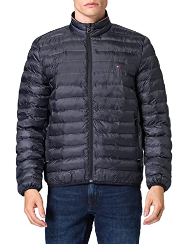 Tommy Hilfiger Herren Jacke Übergangsjacke, Blau (Desert Sky), XL von Tommy Hilfiger