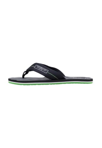 Tommy Hilfiger Herren Flip Flops Patch Beach Sandal Badeschuhe, Blau (Desert Sky), 40 EU von Tommy Hilfiger