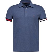 Tommy Hilfiger Herren Polo-Shirt blau von Tommy Hilfiger