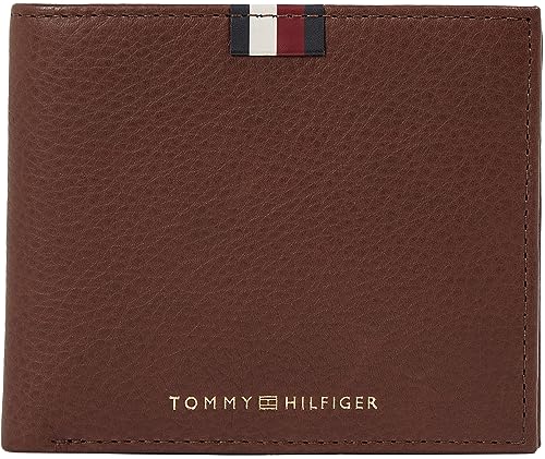 Tommy Hilfiger TH PREM LEA CC AND COIN, Herren Geldbörsen, Dark Chestnut, von Tommy Hilfiger