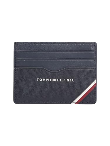Tommy Hilfiger Herren Portemonnaie Central Cc aus Leder, Blau (Space Blue), Onesize von Tommy Hilfiger