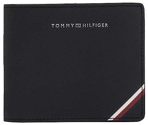 Tommy Hilfiger Herren Portemonnaie Central Cc aus Leder, Schwarz (Black), Onesize von Tommy Hilfiger