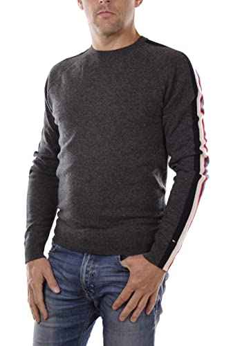 Tommy Hilfiger Herren Pullover Payson V-Neck CF (DE/NL/SE/PL, Alphanumerisch, XL, Regular, Regular, Grau) von Tommy Hilfiger