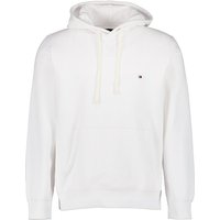 Tommy Hilfiger Herren Hoodie Weiß Baumwolle unifarben von Tommy Hilfiger
