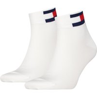 Tommy Hilfiger Herren Quarter Socken FLAG 2er Pack von Tommy Hilfiger