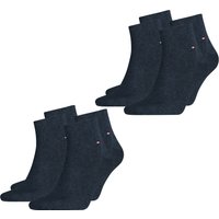 Tommy Hilfiger Herren Quarter Socken Flag - 4er 6er 8er Pack von Tommy Hilfiger