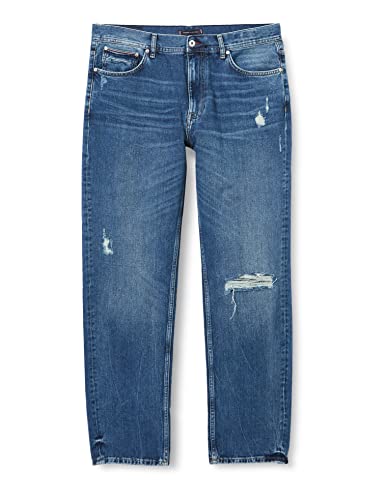 Tommy Hilfiger Herren Regular Moore RGD 3YRS MW0MW29087 Jeanshosen, Denim (Three Years Aged), 36W / 34L von Tommy Hilfiger