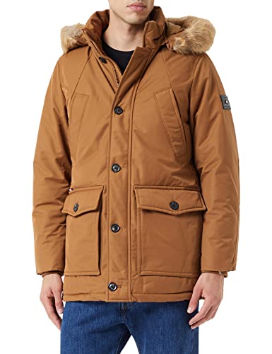 Tommy Hilfiger Herren Rockie DOWN Parka MW0MW27688 Daunenjacken, Braun (Desert Khaki), XXL von Tommy Hilfiger