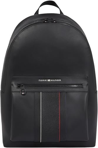 Tommy Hilfiger Herren Rucksack Foundation Elegant, Schwarz (Black), Einheitsgröße von Tommy Hilfiger