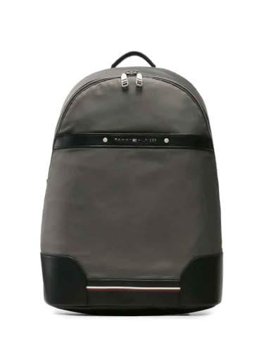 Tommy Hilfiger Herren Rucksack Repreve Handgepäck, Grau (Shady Stone), Onesize von Tommy Hilfiger