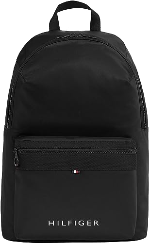 Tommy Hilfiger Herren Rucksack Skyline Handgepäck, Schwarz (Black), Onesize von Tommy Hilfiger