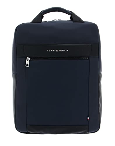 Tommy Hilfiger Herren Rucksack TH Casual Backpack Reiserucksack, Blau (Space Blue), Einheitsgröße von Tommy Hilfiger