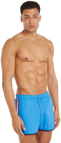 Tommy Hilfiger Herren Badeshorts Kurz, Blau (Blue Spell), M von Tommy Hilfiger