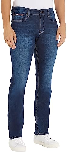 Tommy Jeans Herren Jeans Stretch, Blau (Aspen Dark Blue Stretch), 38W / 34L von Tommy Jeans