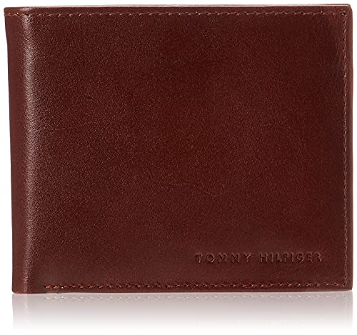 Tommy Hilfiger Herren SW-31TL22x002-hellbraun Reisezubehör-Bi-Fold-Brieftasche, hautfarben, Einheitsgröße von Tommy Hilfiger