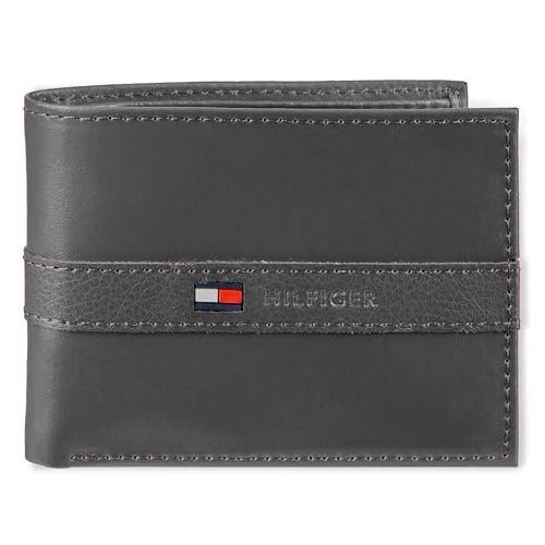 Tommy Hilfiger Herren SW-31TL22x062-grau Geldbörsen, Grau, Einheitsgröße von Tommy Hilfiger