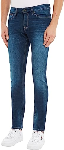 Tommy Jeans Herren Jeans Scanton Slim Stretch, Blau (Aspen Dark Blue Stretch), 36W / 36L von Tommy Jeans