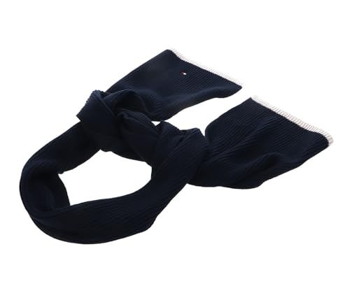 Tommy Hilfiger BLOCK FLAG SCARF Schals Herren, Blau (Space Blue / Cashmere Creme), OS von Tommy Hilfiger