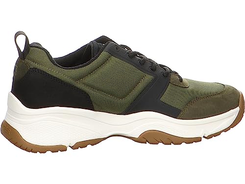 Tommy Hilfiger Herren Schuhe Outdoor Mix Cordura Runner Grün Halbschuhe 42 EU von Tommy Hilfiger