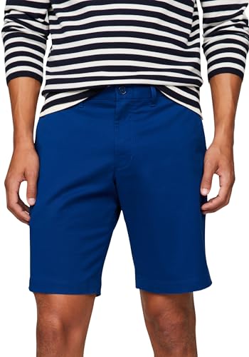 Tommy Hilfiger Herren Shorts Brooklyn Short 1985 Kurz, Blau (Anchor Blue), 28W von Tommy Hilfiger