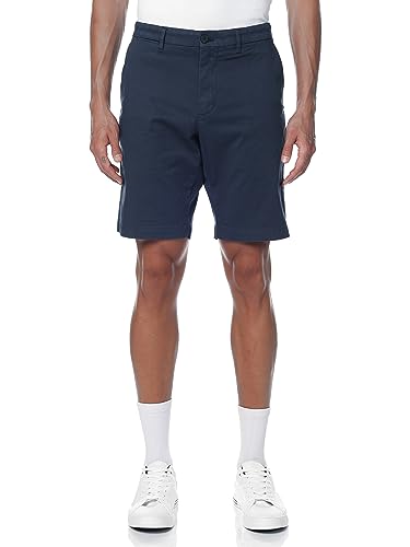 Tommy Hilfiger Herren Shorts Harlem Printed Structure Kurz, Blau (Desert Sky), 28W von Tommy Hilfiger