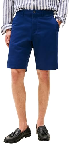 Tommy Hilfiger Herren Shorts Harlem Short 1985 Kurz, Blau (Preppy Navy), 29W von Tommy Hilfiger