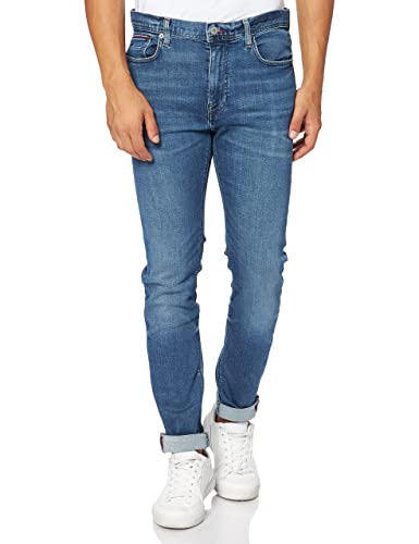 Tommy Hilfiger Herren Slim Bleecker Pstr 2 Jahre getragen Jeans, Two Years Worn, 36W / 34L von Tommy Hilfiger