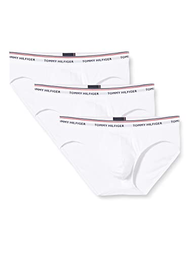 Tommy Hilfiger Herren 3p Brief Slip Weiß (White 100), M von Tommy Hilfiger