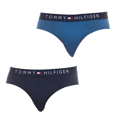 Tommy Hilfiger Herren Slip blau Marine Gr. S, Marine von Tommy Hilfiger