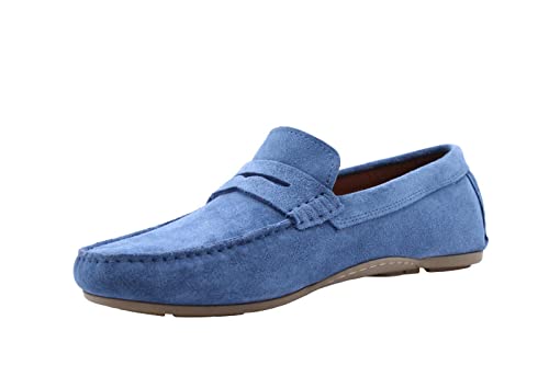 Tommy Hilfiger CASUAL HILFIGER SUEDE DRIVER, blau(dbxblue), Gr. 43 von Tommy Hilfiger