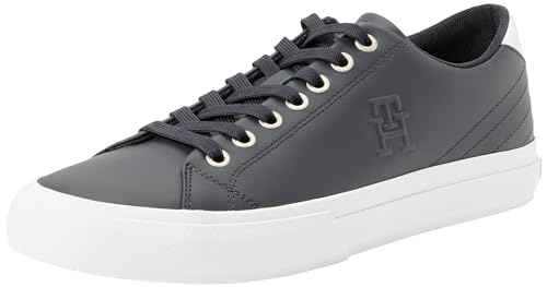 Tommy Hilfiger Herren Sneaker Schuhe, Blau (Desert Sky), 40 von Tommy Hilfiger