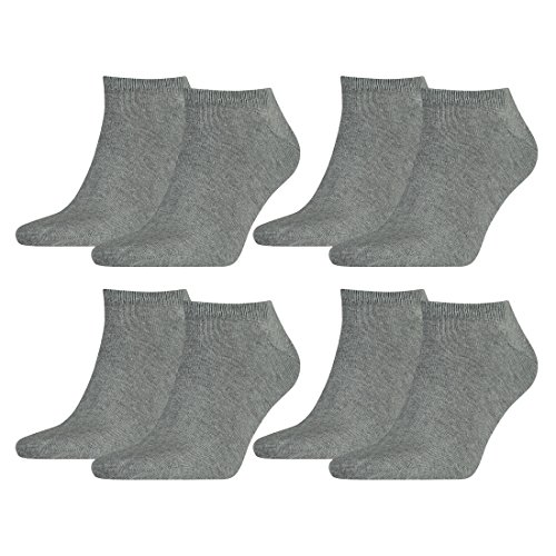 Tommy Hilfiger 8 Paar Sneaker Socken Gr. 39-49 Herren Business Socken, Farbe:758 - middle grey mélange, Socken & Strümpfe:39-42 von Tommy Hilfiger