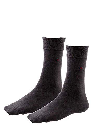 Tommy Hilfiger Herren Socken Th Men Classic 2er Pack, BLICKDICHT, Braun (kensington 937), Gr. 39/42 von Tommy Hilfiger